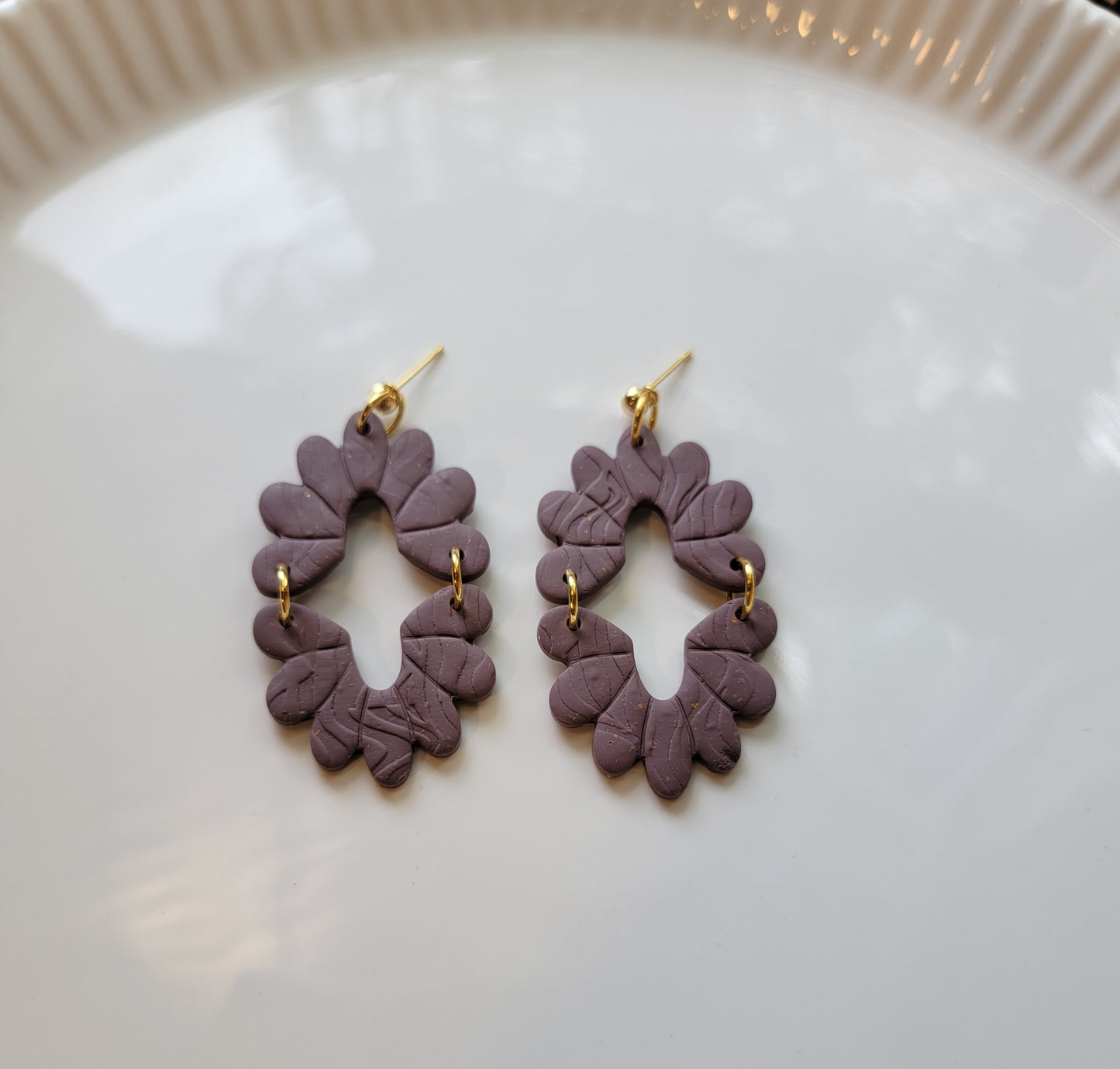 Scalloped Aria Dangle
